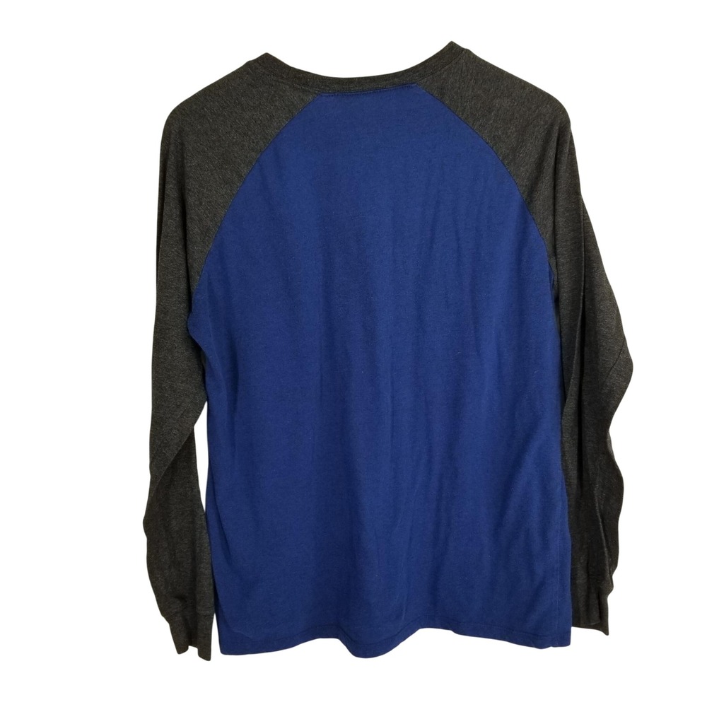 Pink Floyd Mens Dark Side of the Moon Raglan Long Sleeve Graphic T-Shirt Blue L - Picture 2 of 7